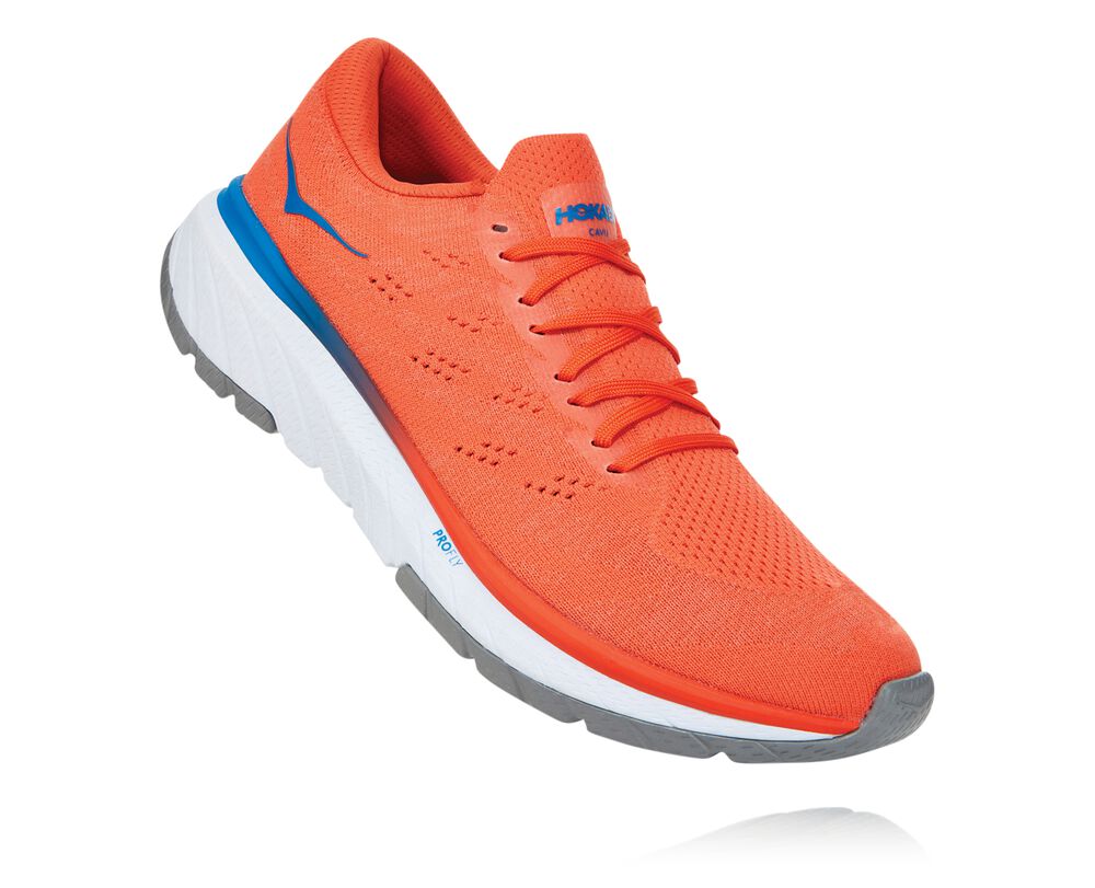 Hoka One One Cavu 3 Gymskor Herr Röda/Vita - SE-2063547